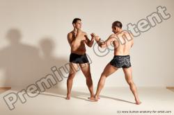 Fighting reference poses of Norbert & Radan